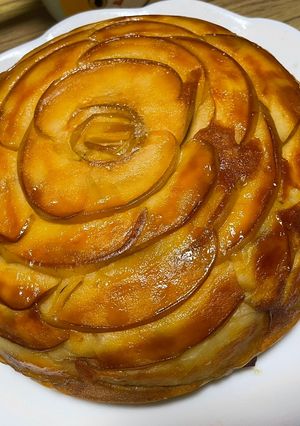 炊飯器で作る！ホケミりんごケーキ-レシピのメイン写真