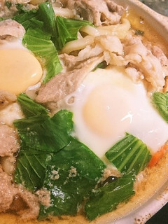 簡単!味噌煮込み風うどん-レシピのメイン写真