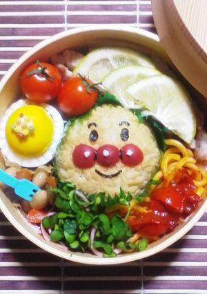 アンパンマンおにぎり-レシピのメイン写真