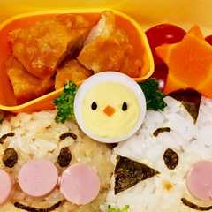 うずらの卵で簡単ひよこちゃん☆キャラ弁-レシピのメイン写真