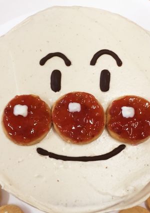 アンパンマンケーキ-レシピのメイン写真