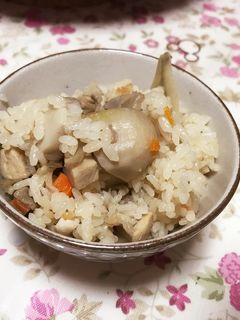 里芋の混ぜご飯-レシピのメイン写真