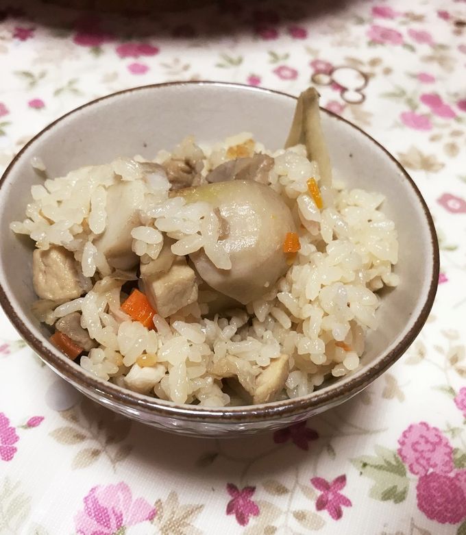 里芋の混ぜご飯-レシピのメイン写真