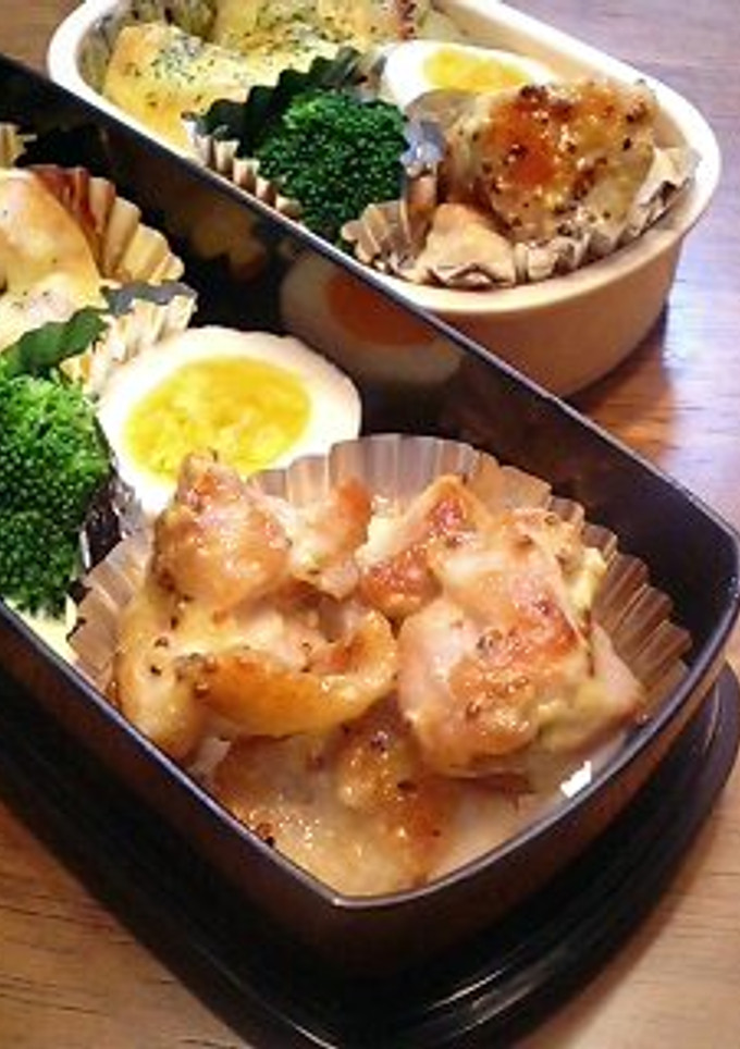 鶏のマヨマスタード焼き♪お弁当のおかず-レシピのメイン写真