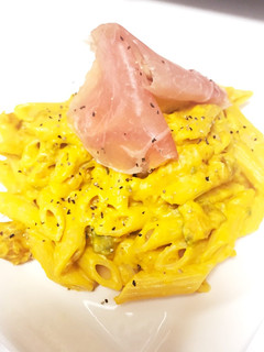 ★かぼちゃと生ハムのクリームパスタ★-レシピのメイン写真