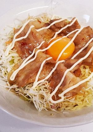 豚肉サラダ冷やし麺-レシピのメイン写真