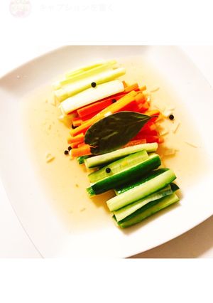 おつまみに♬ 野菜のビネガーマリネ-レシピのメイン写真