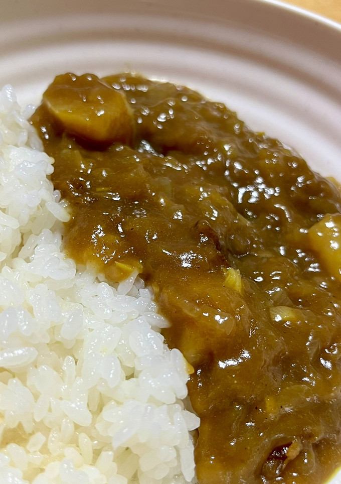 玉ねぎとじゃがいもだけのカレーライス-レシピのメイン写真