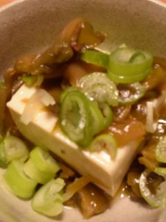 搾菜冷奴-レシピのメイン写真