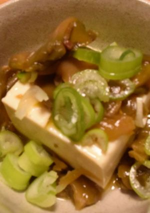 搾菜冷奴-レシピのメイン写真