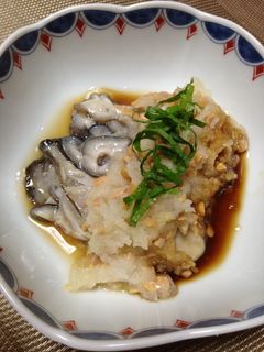 簡単♪牡蠣の納豆みぞれがけ-レシピのメイン写真