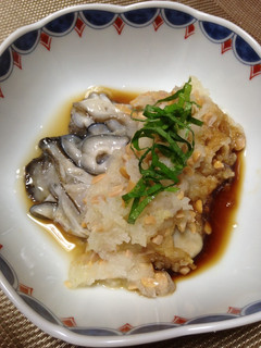 簡単♪牡蠣の納豆みぞれがけ-レシピのメイン写真