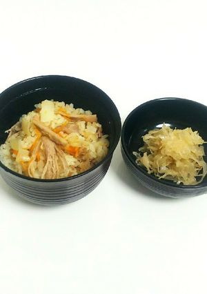 アイスバインの炊き込みご飯-レシピのメイン写真