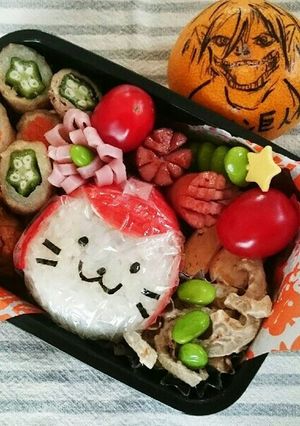 簡単キャラ弁！ひこにゃん！！ゆるキャラ！-レシピのメイン写真