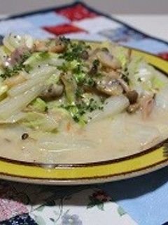 白菜クリーム煮-レシピのメイン写真