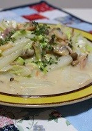 白菜クリーム煮-レシピのメイン写真
