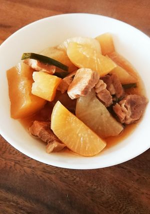 圧力鍋で簡単！豚バラ大根-レシピのメイン写真