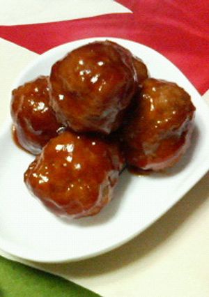 ✿高級中華料理店風❀ジャンボ✿肉団子-レシピのメイン写真