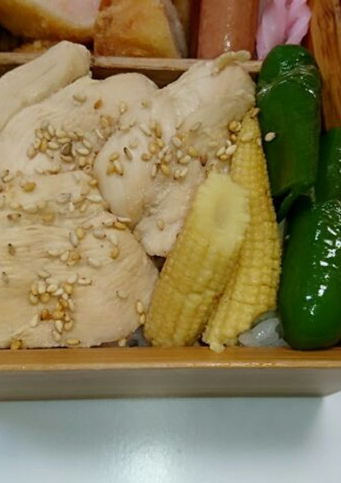 鶏ムネ肉オイスターソースの蒸し焼き-レシピのメイン写真