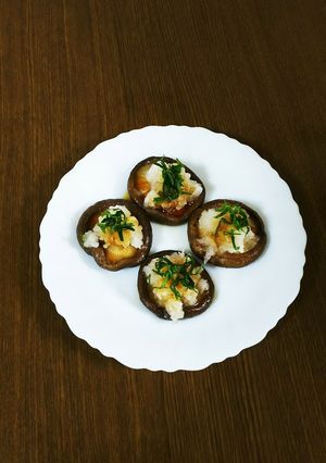 米油で椎茸ステーキ-レシピのメイン写真