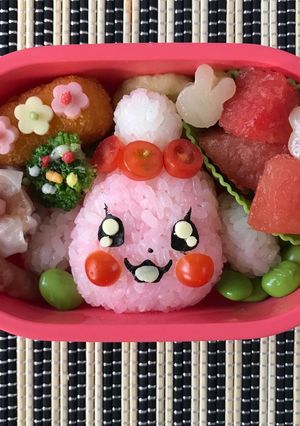 プリキュア ペコリン キャラ弁 2-レシピのメイン写真