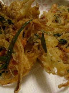もっちゃり!?納豆かき揚げ-レシピのメイン写真