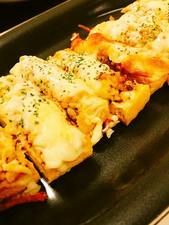 納豆の揚げピザ-レシピのメイン写真