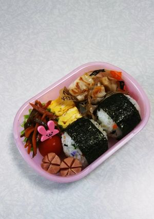 17/10/23 鶏肉塩焼き弁当-レシピのメイン写真
