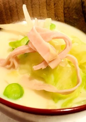 女の魅力UP豆乳スープ-レシピのメイン写真