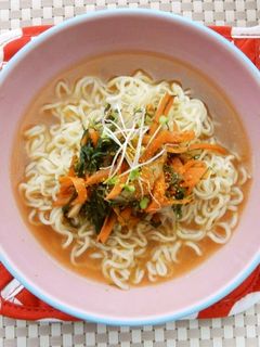 ビタミンとろ~り☆みそラーメン-レシピのメイン写真