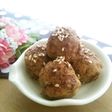 高野豆腐の煮物リメイク肉団子!