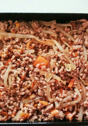 高校生男子！のっけてどんぶり弁当！①-レシピのメイン写真
