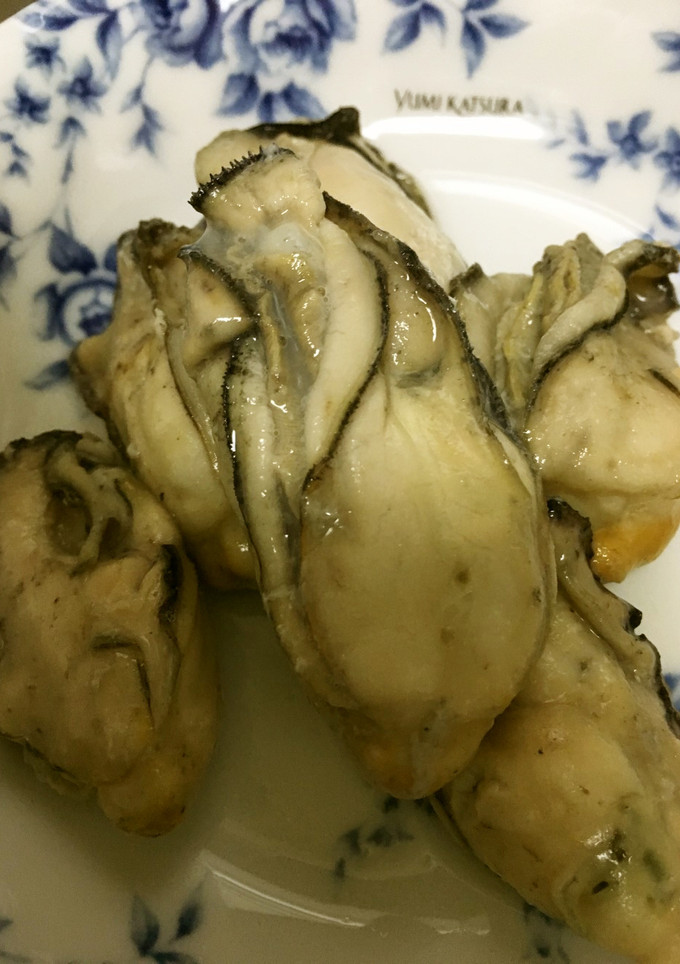 レンジで簡単　蒸しかき(むき身牡蠣)-レシピのメイン写真