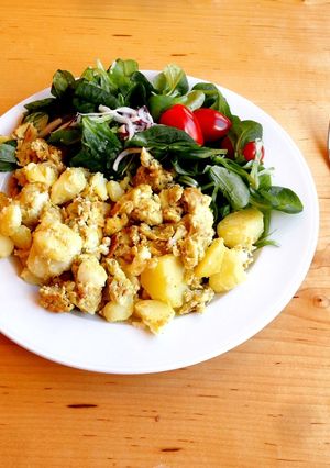 簡単★じゃがいもの卵炒め "ドイツ料理"-レシピのメイン写真