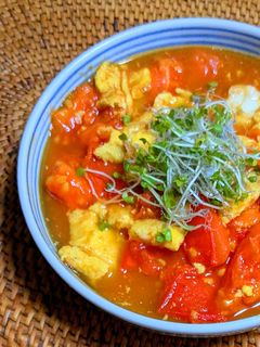 トマトの卵炒め-レシピのメイン写真