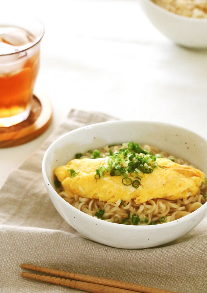 和風オムレツのっけ！とろみ塩ラーメン…-レシピのメイン写真