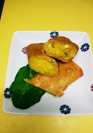 簡単じゃがいもカレー春巻き-レシピのメイン写真
