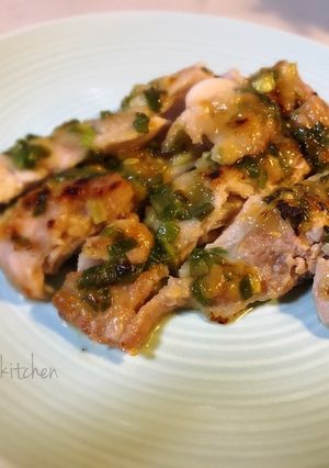 グリルで簡単☆鶏肉のねぎ味噌焼き-レシピのメイン写真