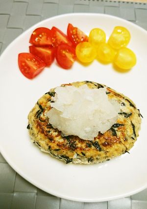 残ったひじき煮で☆鶏と豆腐のハンバーグ-レシピのメイン写真