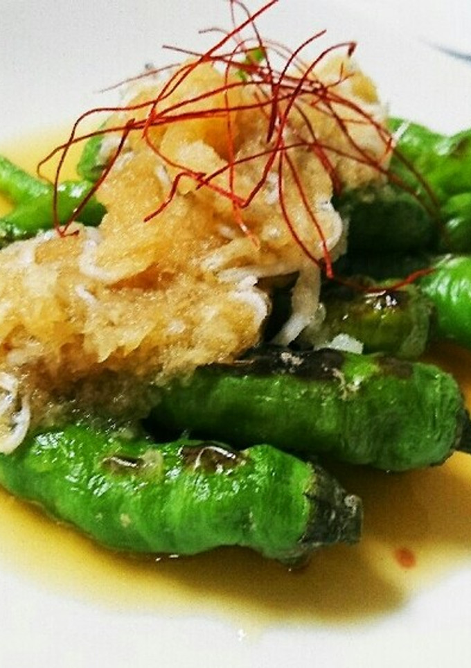 ししとう＋大根こぶおろし-レシピのメイン写真