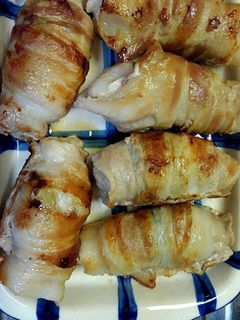 簡単な茄子チーズ豚肉巻き-レシピのメイン写真