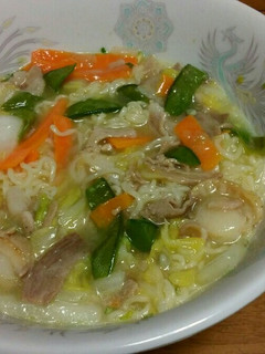 ホタテあんかけ塩ラーメン-レシピのメイン写真