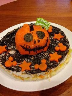 ハロウィンちらし寿司ケーキ-レシピのメイン写真