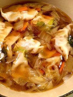 簡単♪醤油ワンタンスープ-レシピのメイン写真