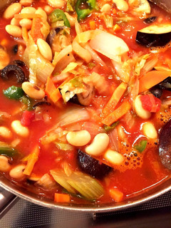 野菜たくさん食べるトマトスープ-レシピのメイン写真