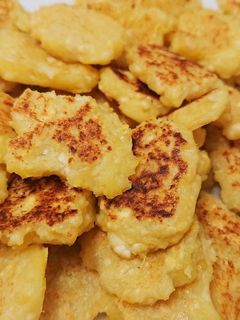 離乳食中期後期さつまいもとお豆腐のおやき-レシピのメイン写真