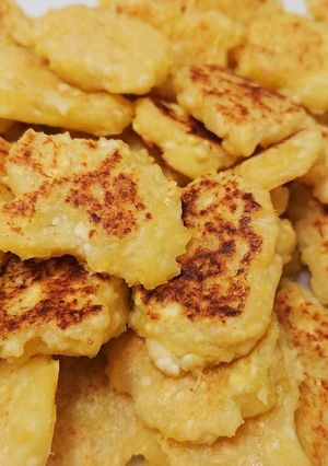 離乳食中期後期さつまいもとお豆腐のおやき-レシピのメイン写真
