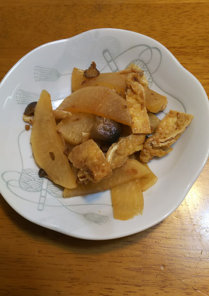 簡単 大根と油あげのおかか炒め-レシピのメイン写真