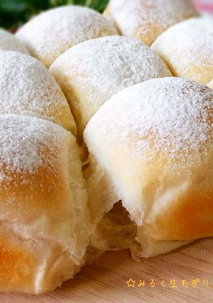 ふわっふわ♥とろけるミルク生ちぎりパン-レシピのメイン写真
