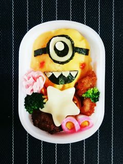 簡単 ミニオン キャラ弁♡-レシピのメイン写真